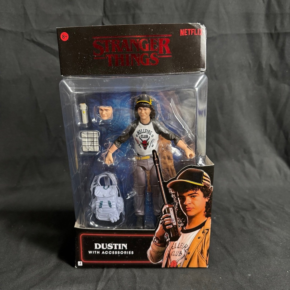 Stranger Things 6" Upside Down Collection Figures - Dustin